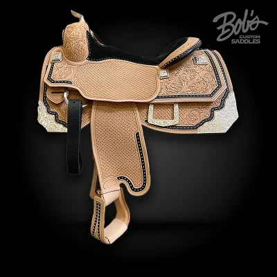 Silver Show Saddle